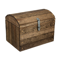 Сундук состаренный для белья и других вещей 50*38*35см, липа.