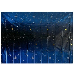 Скатерть фольг Сапфировая Зима