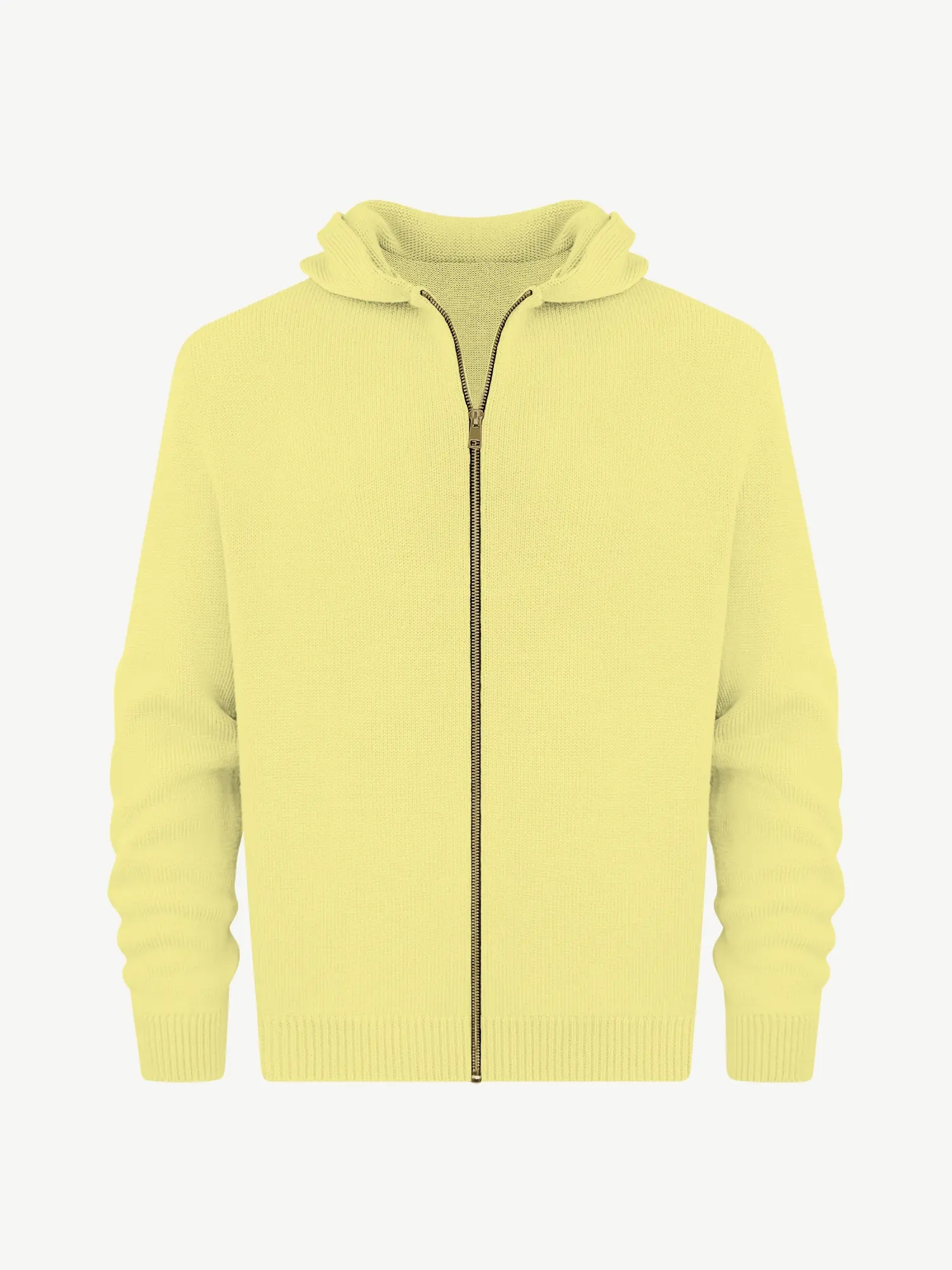 Толстовка на замке из мягкой шерсти