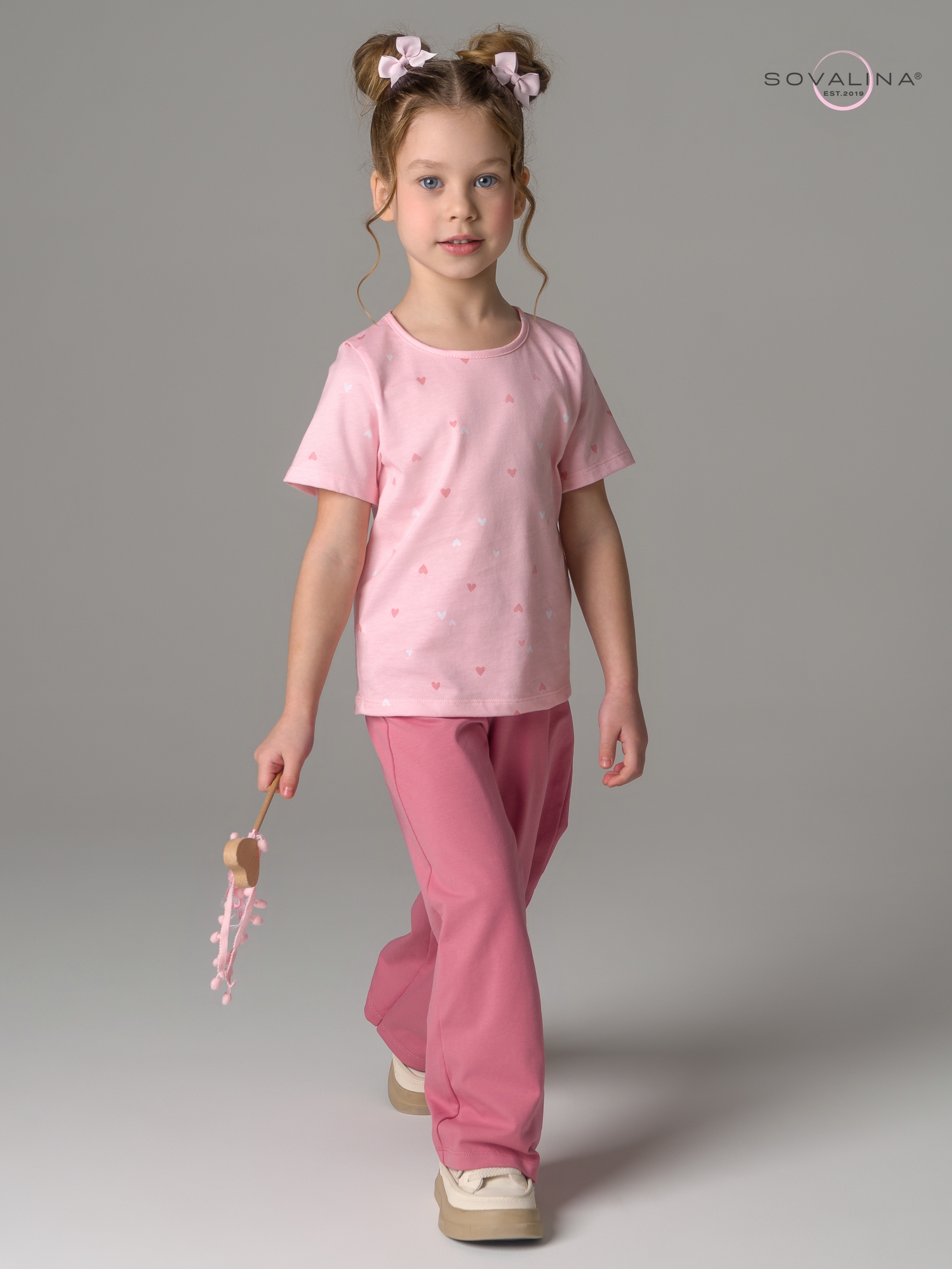 Костюм Лето розовое конфетти-роза