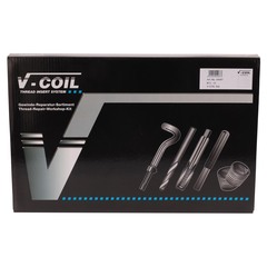 Набор для восстановления резьбы VC87 М5-М12 130пр V-Coil Machine Volkel 04087