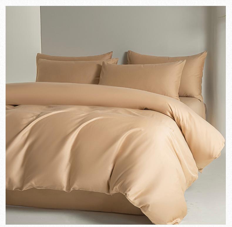 КПБ Египетский хлопо однотоный Бежевый S