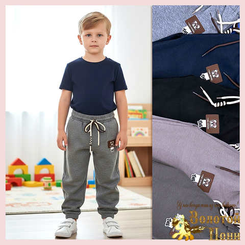 Брюки трикотаж м (1-5) 260113-Q4041