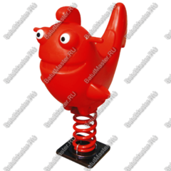 Детская качалка на пружине для игровых площадок "Глазохвост"