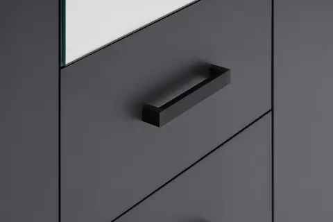 Шкаф 3-х створчатый Вегас ШК-08 дуб каньон / графит