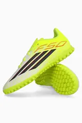 Сороконожки adidas F50 Club TF Junior - желтый