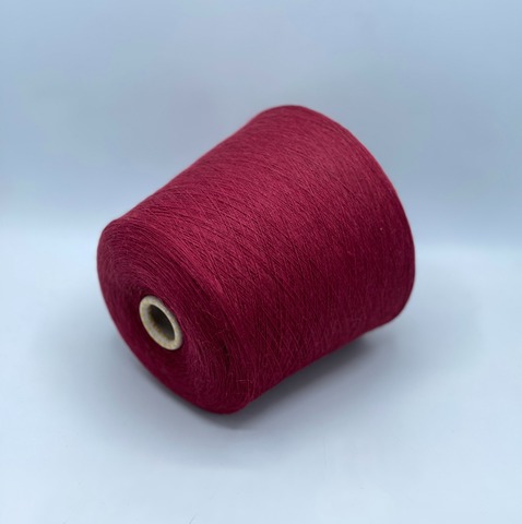 Бобинная пряжа, Lana/alpaca, 1500м. 70% Меринос, 25%Альпака, 5%Кашемир, Бордовый, 37606
