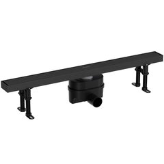 Allen Brau 9.50021.MG 9.50021.MG PRIORITY Линейный трап с двухсторонней вставкой 750мм, графит браш (347401) фото