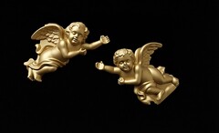 Силиконовый молд № 071 Ангелочки