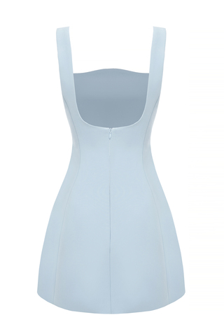 “Soulmuse” Платье мини на бретелях с открытой спиной.