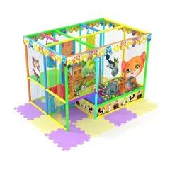 Детский игровой лабиринт «Дружок» 8,2 м² (3,5*2,35*2.5м)
