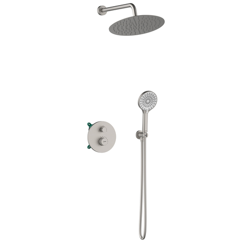 Смеситель термостатический для душа Lemark LMF-8065B-BN 