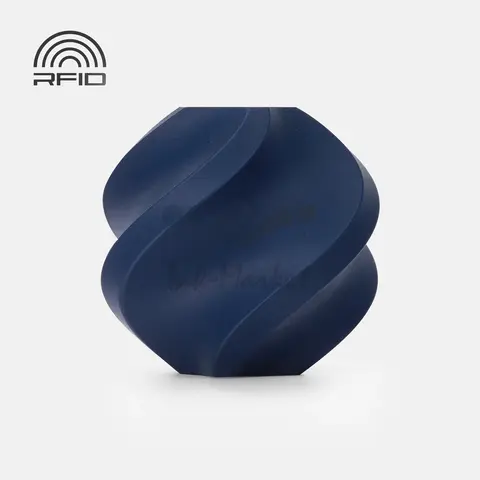 Пластик для 3D-печати Bambu Lab PLA Matte, 1.75 мм, 1 кг, тёмно-синий (Dark Blue), на катушке, A01-B6-1.75-1000-SPL