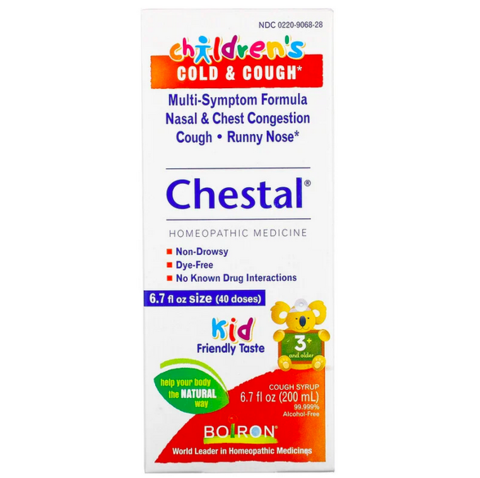 Boiron, Chestal, средство от простуды и кашля для детей, 200 мл