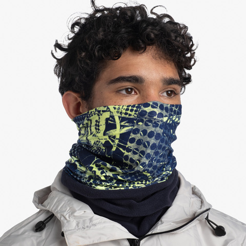 Картинка шарф-труба Buff Polar Havoc Blue - 3