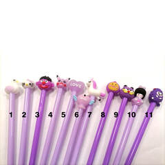 Гелевые ручки фиолетовые