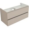 Aquanet 337939 Тумба Вега 2.0 100 2 ящ. цв.бежевый (337939)