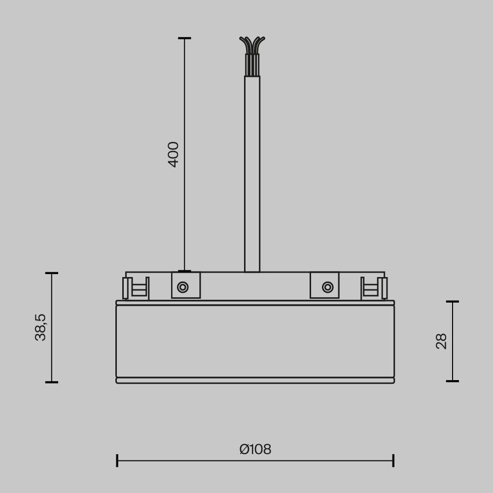 Блок питания Maytoni Technical Basity 48V 100W IP54 2A TRA172DR- 100W-DD-B