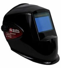 Маска сварочная QUATTRO ELEMENTI  ALPHA - Хамелеон (видимая обл. 100 x 67 mm, 3 регулировк (770-469)