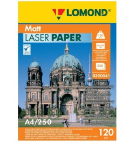 Бумага для лазерной печати LOMOND DS Glossy CLC Paper, двустор., А3, 120 г/м2, 250 листов (0300131)