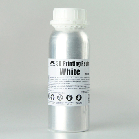 Фотополимер Wanhao, белый (250 мл)