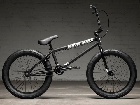 Велосипед KINK BMX Curb чёрный - 2022