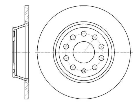 Диск тормозной G-brake  GR-01868