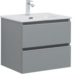 Aquanet 337959 Тумба Вега 2.0 60 2 ящ. цв.мисти грин (337959) фото