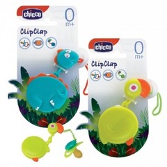 Прищепка для крепления пустышки с цепочкой (стандарт)