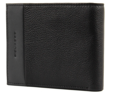 Кошелек Piquadro Pulse, черный, 13х9х2 см