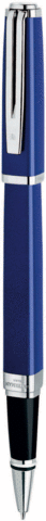 Ручка-роллер Waterman Exception, цвет: Slim Blue ST, стержень: Fblk (TF)123