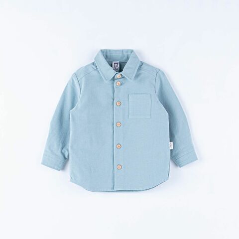 Flannel shirt - Sea Blue
