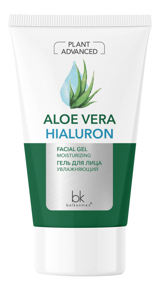 BelKosmex Plant Advanced Aloe Vera Гель для лица увлажняющий 125г