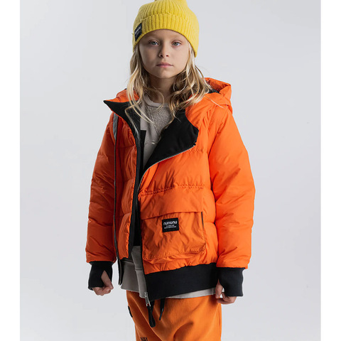 Куртка-Жилет NUNUNU для девочек и мальчиков (Down Orange)