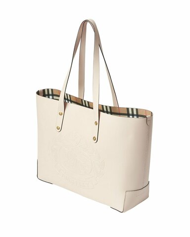 Сумка-тоут Burberry с тиснением в виде герба