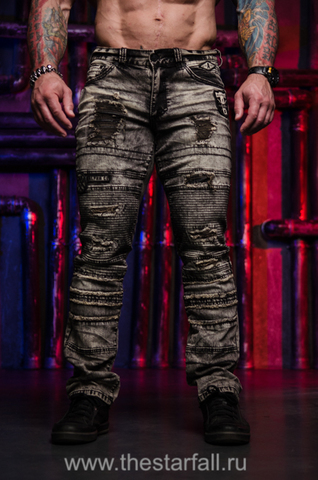 Affliction | Джинсы мужские GAGE FALLEN MATADOR 110SK058 перед