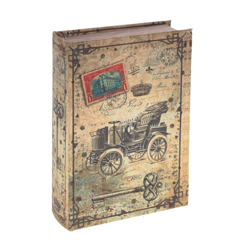Шкатулка-книга с кодовым замком (18*7*27 см)  - купить