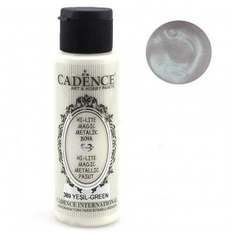 краска hi-lite №389 зеленая,cadence 70мл