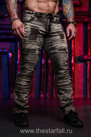 Affliction | Джинсы мужские GAGE FALLEN MATADOR 110SK058 правый бок