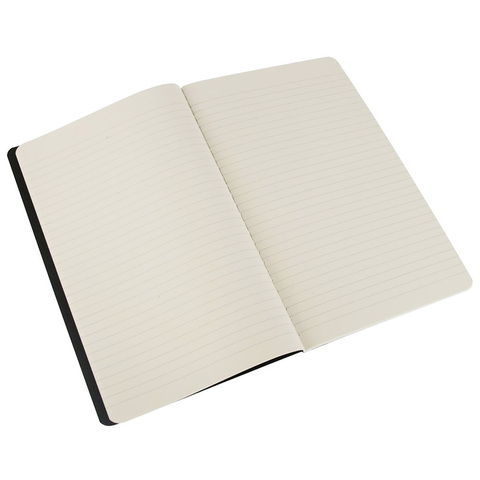 Набор 3 блокнота Moleskine Cahier Journal Large, цвет черный, в линейку