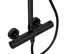 ДУШЕВАЯ СИСТЕМА BRASKO BLACK С ТЕРМОСТАТОМ