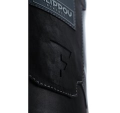 Водоналивной боксерский мешок H2O FILIPPOV. Кожа 180см/40см/70-140кг, черный