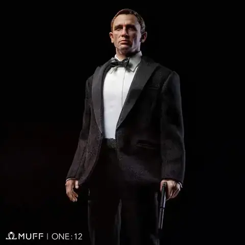 Фигурка Агент 007 Джеймс Бонд Дэниел Крейг масштаб 1/12