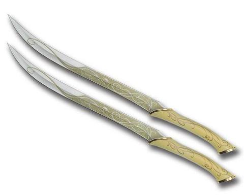 Lord of the Rings Fighting Knives of Legolas