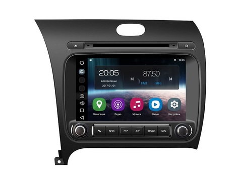 Штатная магнитола FarCar s200 для KIA Cerato 13+ на Android (V280)