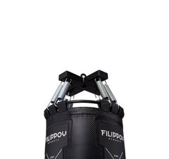 Боксерский мешок FILIPPOV Ø35 150см/35см/48-50кг, черный