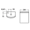 Ideal Standard T416401 T416401 Ventuno бачок