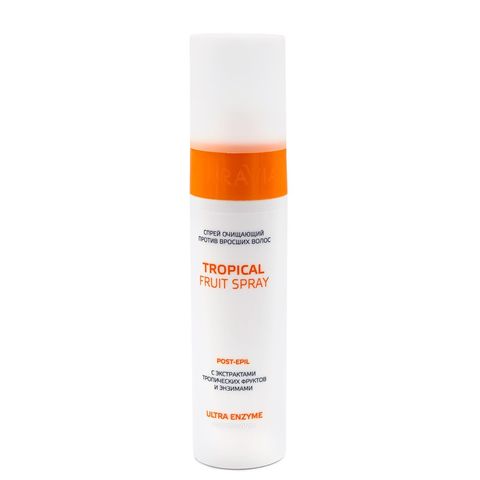 Спрей очищающий против вросших волос с энзимами Tropical Fruit Spray, 250 мл, ARAVIA Professional