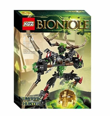 Конструктор Bionicle 611-3 Охотник Умарак, 172 дет.