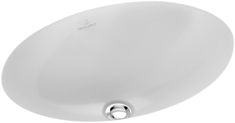 Villeroy&Boch Loop&Friends 616120R1 Раковина ширина, мм-485, глубина, мм-325, тип установки-под столешницу, отверстия для смесителя-без площадки под смеситель, перелив-есть, грязеотталкивающее покрытие-CeramicPlus, крепё